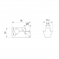 Preview: DIA-COME Messeinsatzhalter gestuft CO-MH38-S