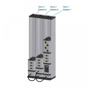 DIATEST Mess-Säule mit 3-farbiger Balkenanzeige und 0,0001 mm-Anzeige - DIATRON2200
