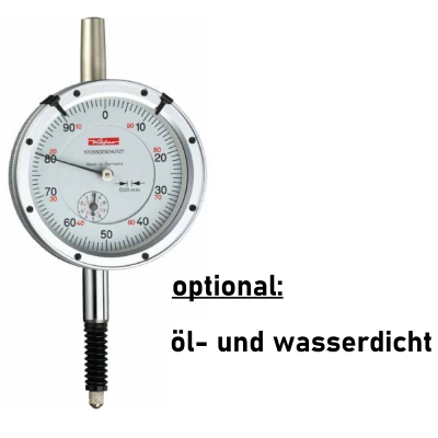 KÄFER Präzisionsmessuhr M2S - SKW: 0,01 mm - Messweg 10,0 mm
