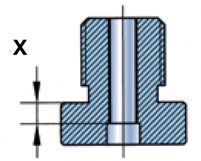 DIATEST Adapter für Bohrungsmessdorn mit Bruchschutz A4-6-SP